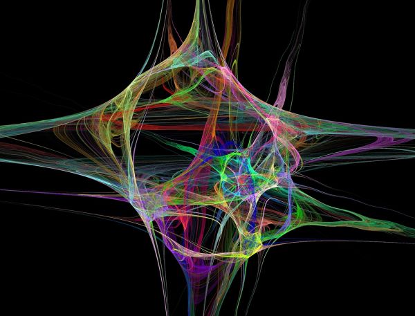 A colorful abstract image representing LED lighting