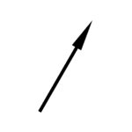 The GD&T circular runout symbol is an arrow.